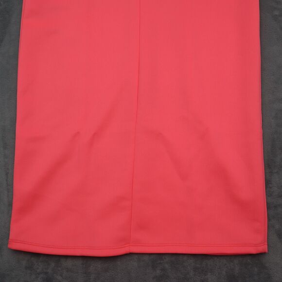 Diva Appared Skirt Womens L Pink Straight Pencil Stretch Pull On Knee Length - Picture 15 of 16